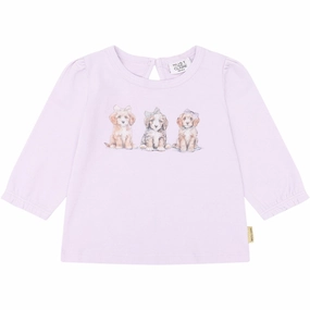 Hust & Claire Lavender Alma Blouse All-Season Wear Modern Fashion