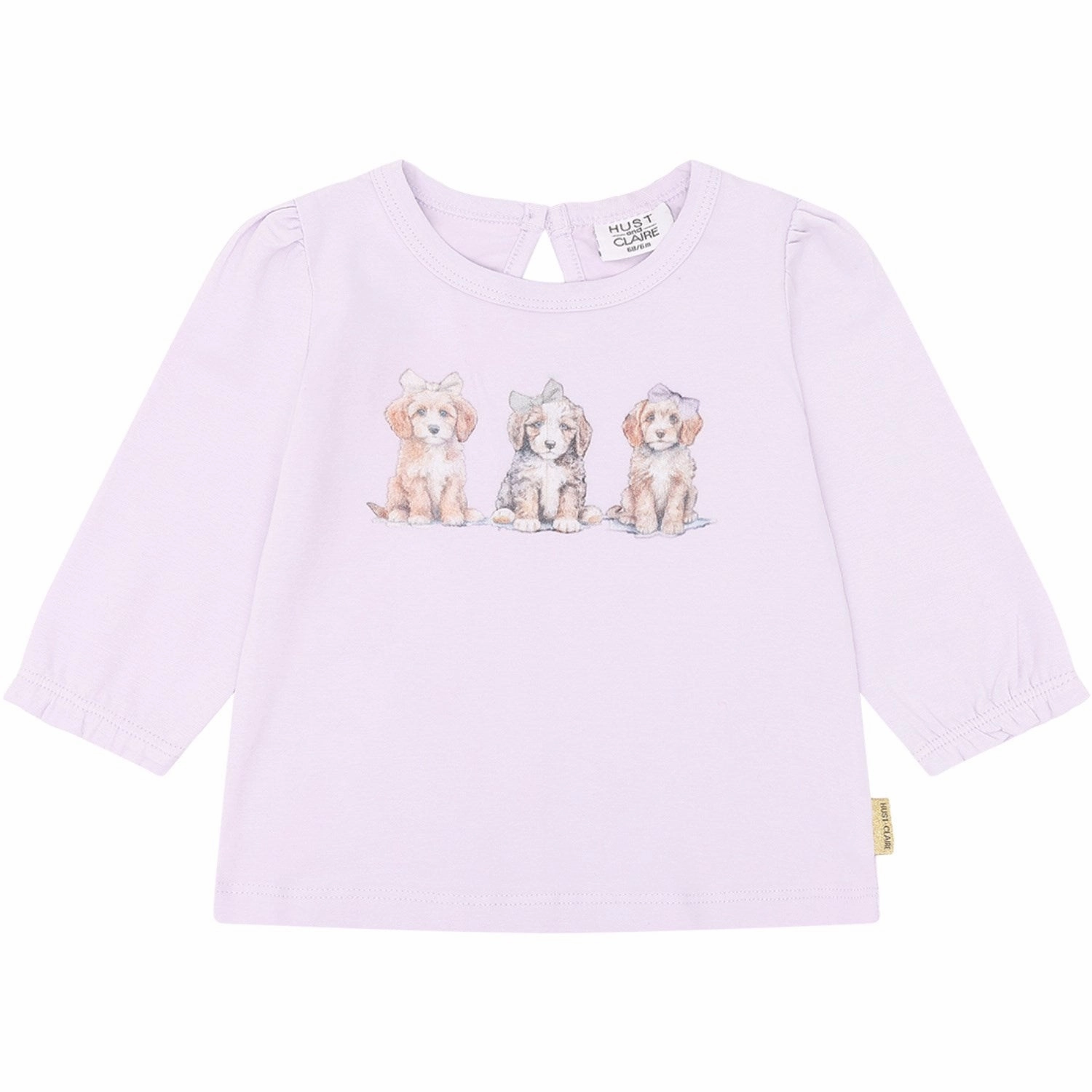 Layering Piece Custom Fit Hust & Claire Lavender Alma Blouse