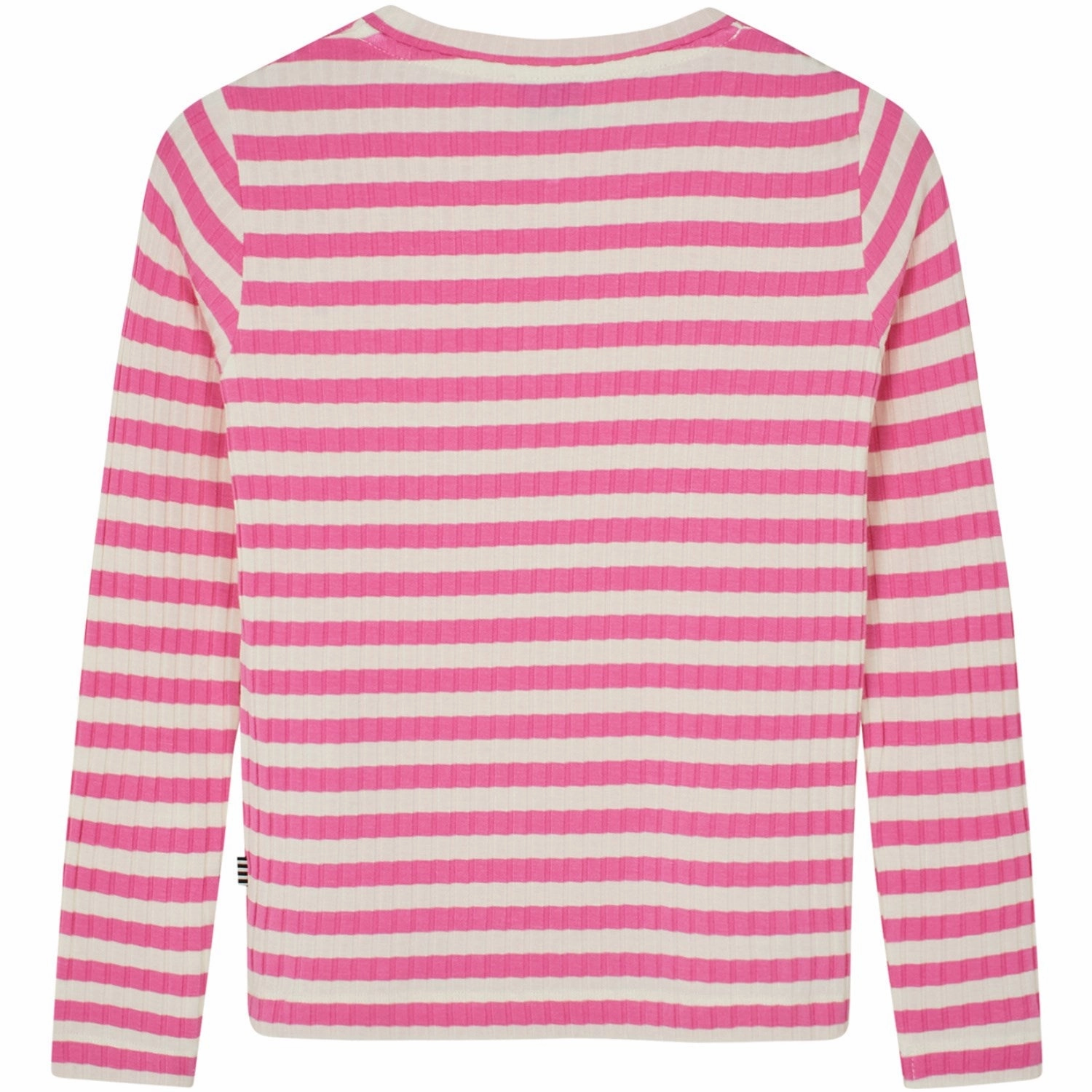 Mads N?rgaard Carmine Rose/Vanilla Ice 5x5 Classic Stripe Talika Blouse Vibrant Colors