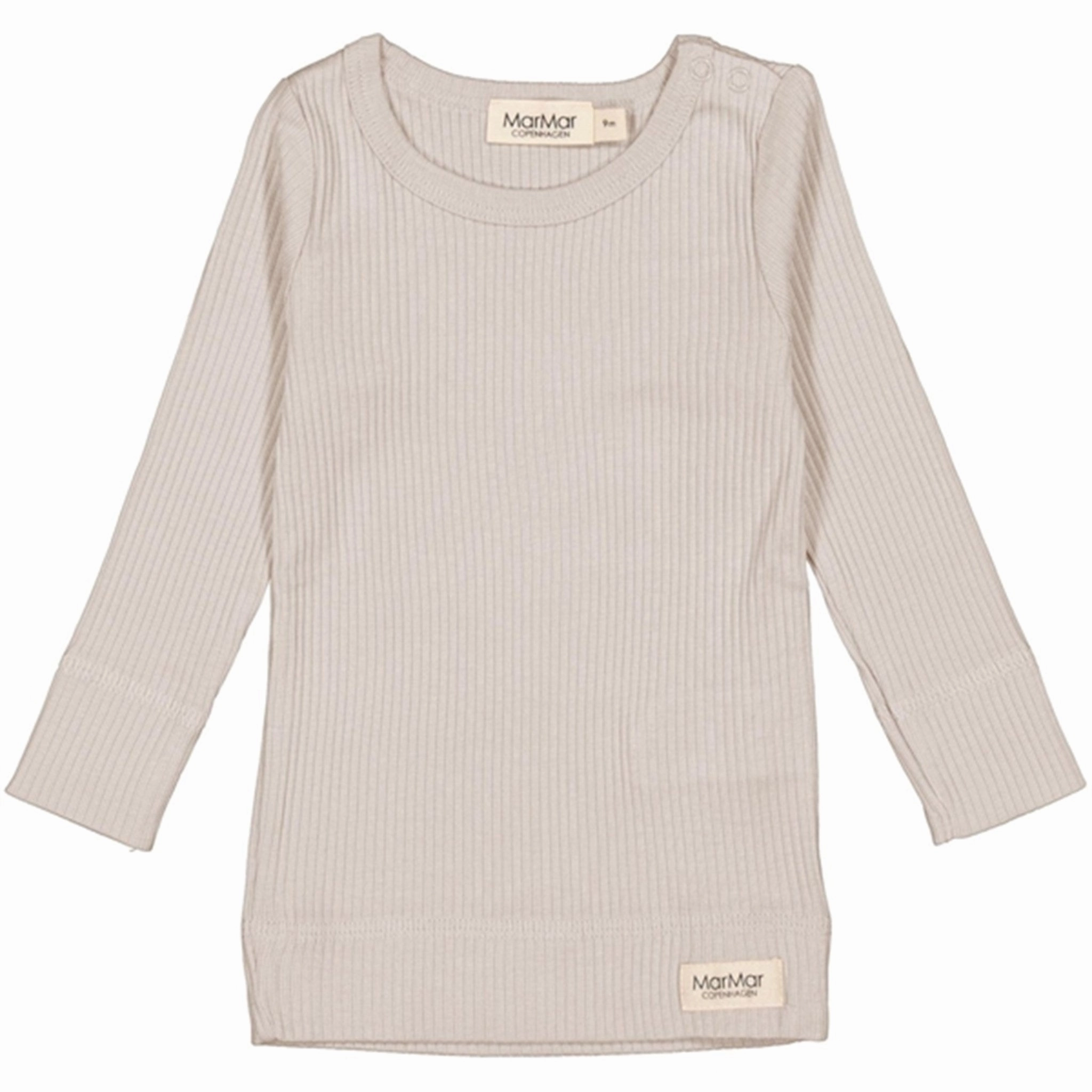 MarMar Modal Powder Chalk Plain Blouse Sweat-Absorbing