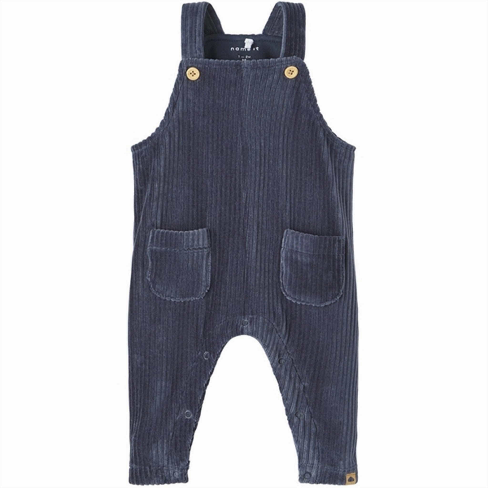Name it India Ink Nash Velour Overalls Unique Couple Picnic Charming