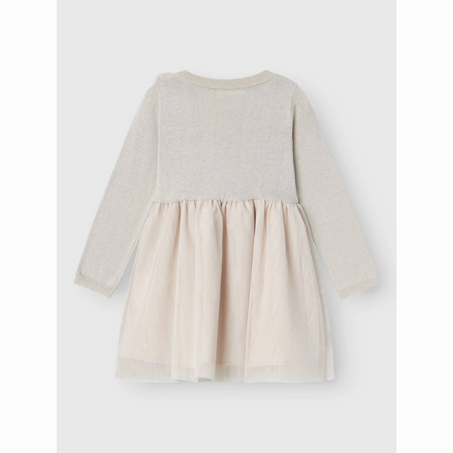 Comfy Comfort Cruise-Wear Name It Frosted Almond Riglitter Knit Dress