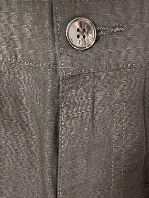 Multipurpose Design Dolly Noire Pantalone Cargo Ripstop pa901-pd-01 nero