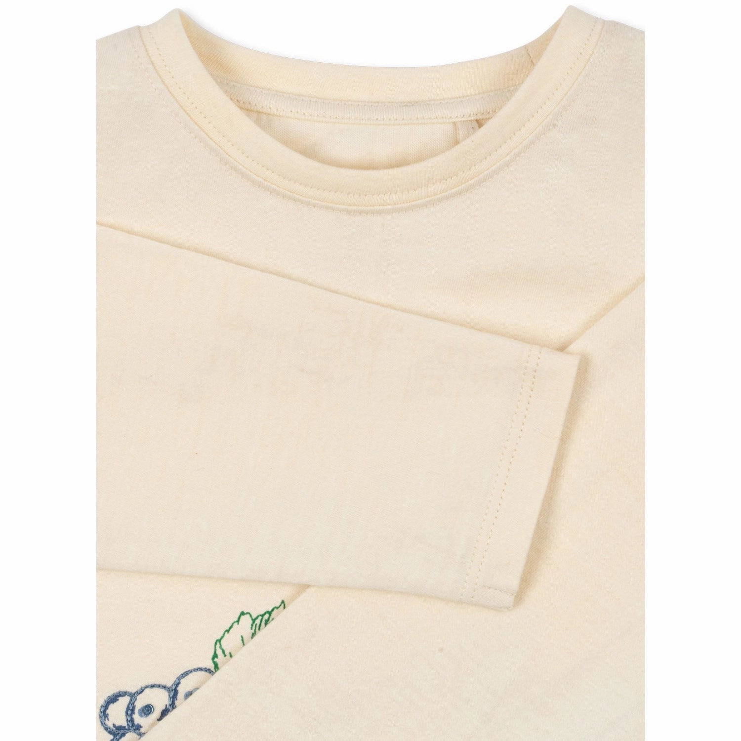 Gender Neutral Konges Sl?jd Twist Of Sour Lin Ls Tee GOTS