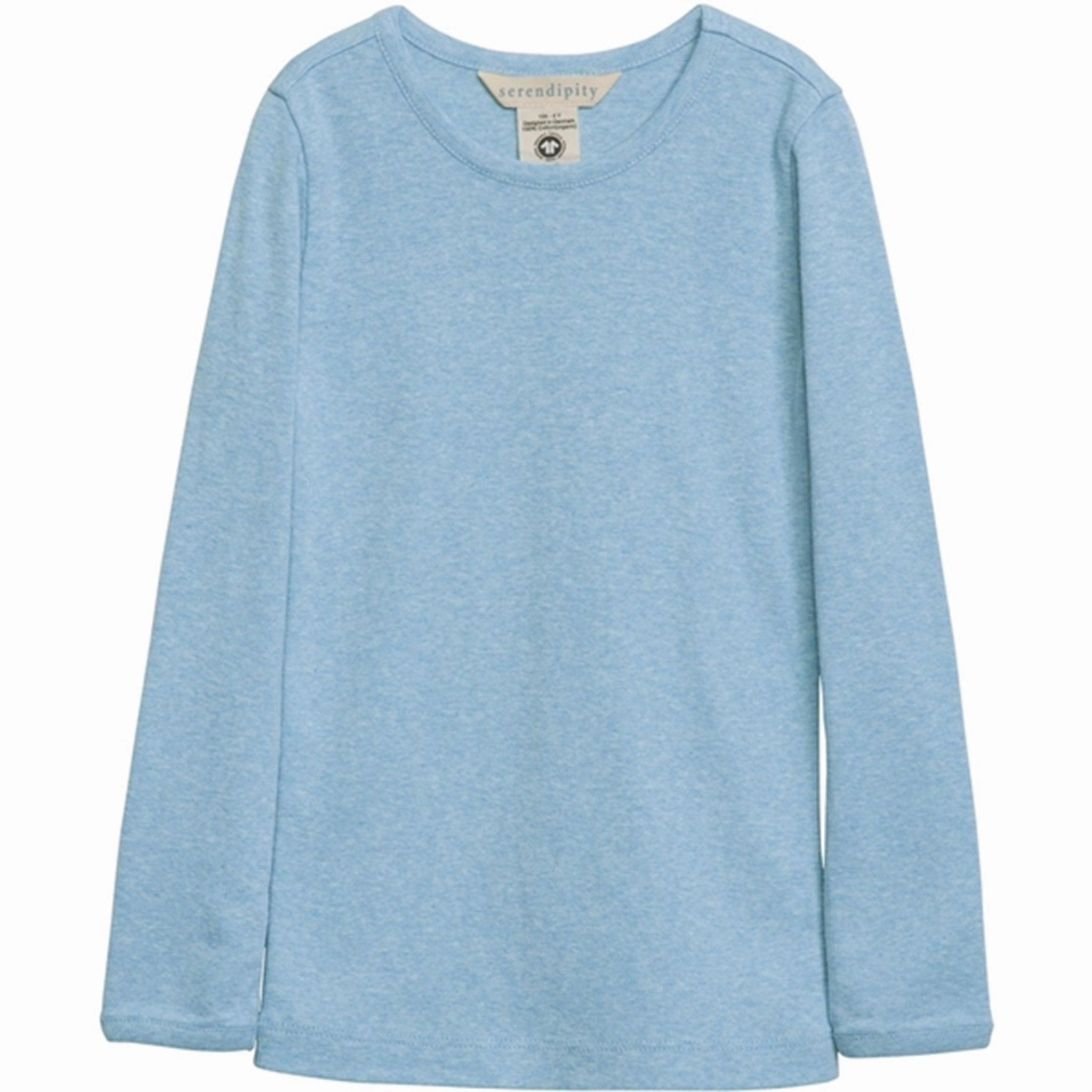 Mesh Insert Serendipity Aqua Slim Rib Blouse