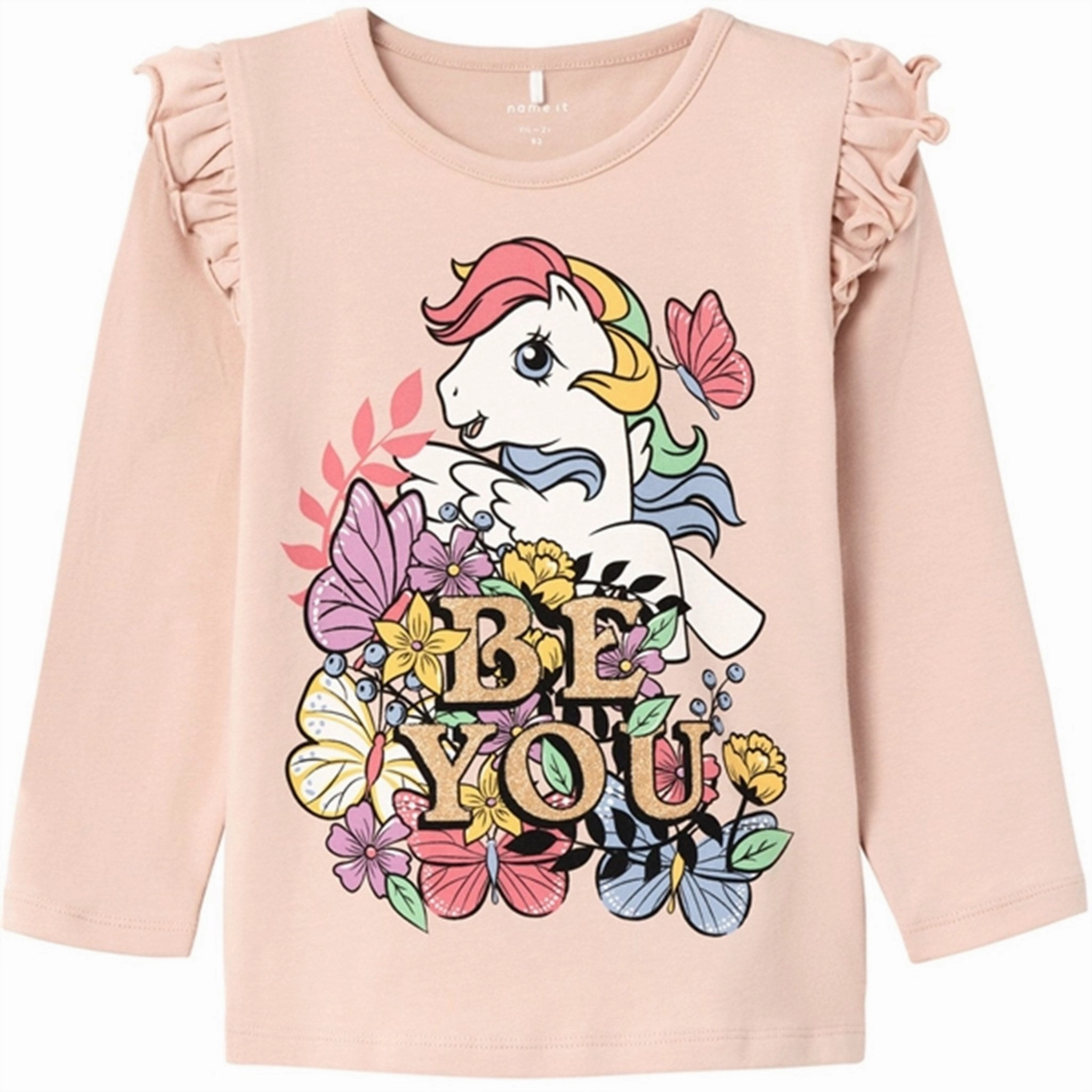 Name it Rose Smoke Olga My Little Pony Blouse color block