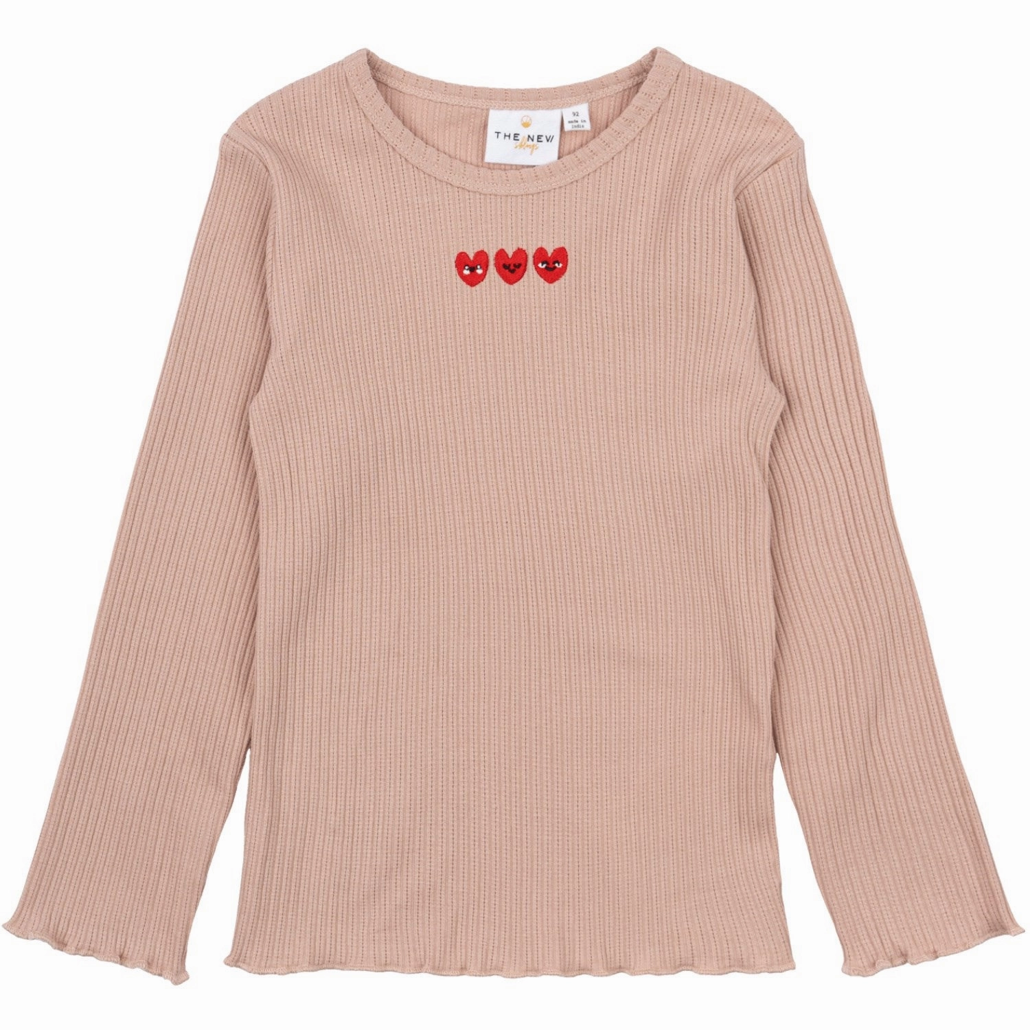 THE NEW Siblings Adobe Rose Neve Rib Blouse Durable Quality Water Repellent Finish