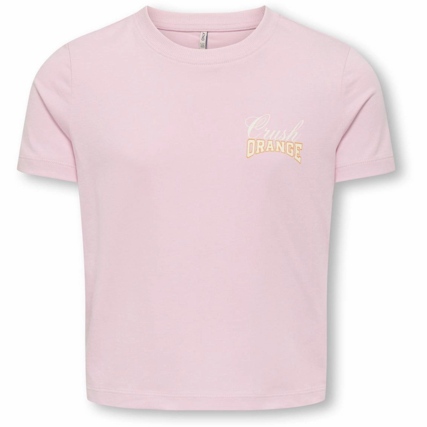 kids ONLY Roseate Spoonbill Orange Kogannbel-Sun Life S/S Short Tee Cs Jrs Breathable Wearable