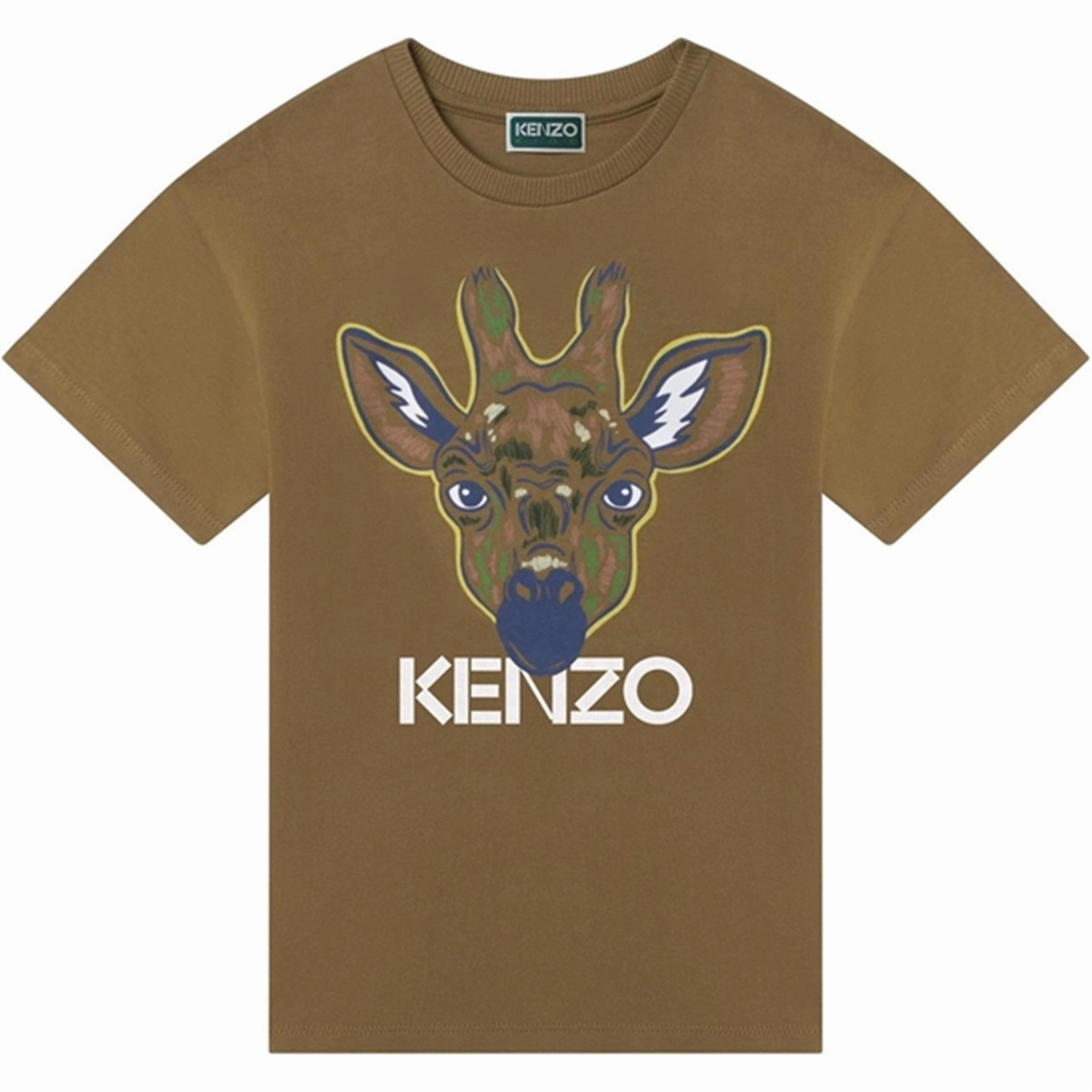 Kenzo T-shirt Green Anti Static Finish