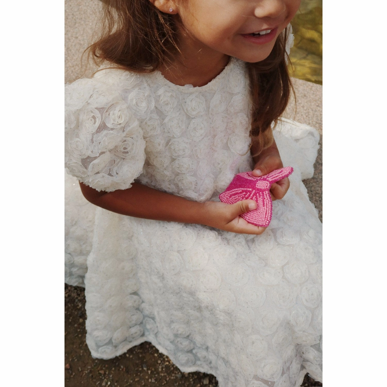 Playful touch Konges Sl?jd Antique White Ally Dress