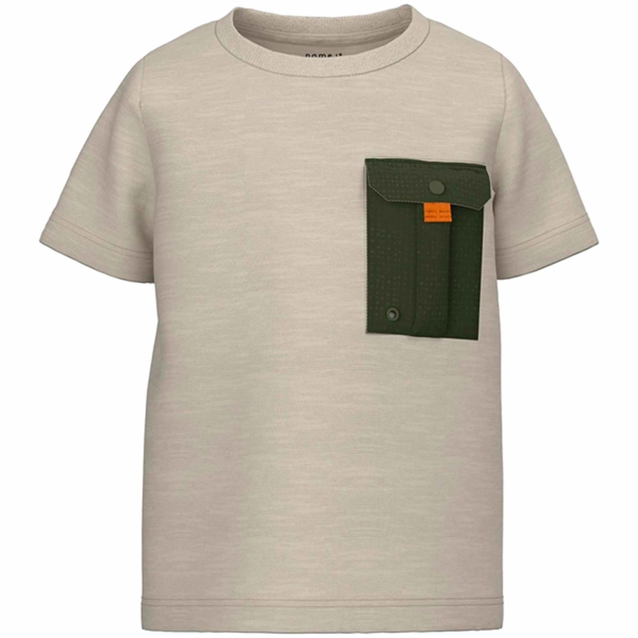 Name it Peyote Melange Lias T-Shirt EcoConscious Processing comfortable top