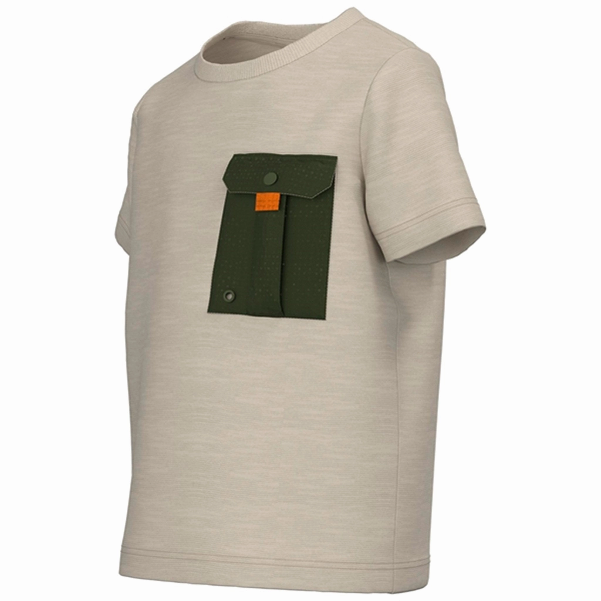 Oversized Cut Low Impact Dye Name it Peyote Melange Lias T-Shirt