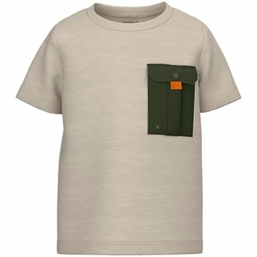 Name it Peyote Melange Lias T-Shirt EcoConscious Processing comfortable top