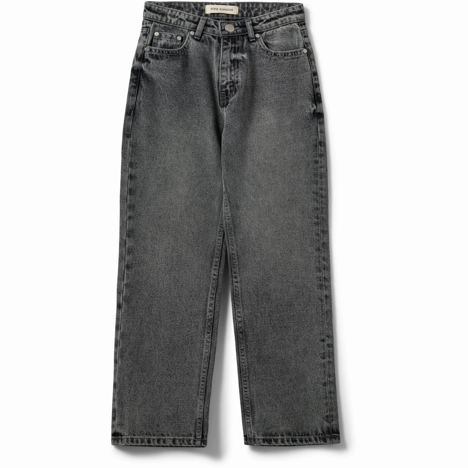 Sofie Schnoor Grey Jeans Weighted Hemline