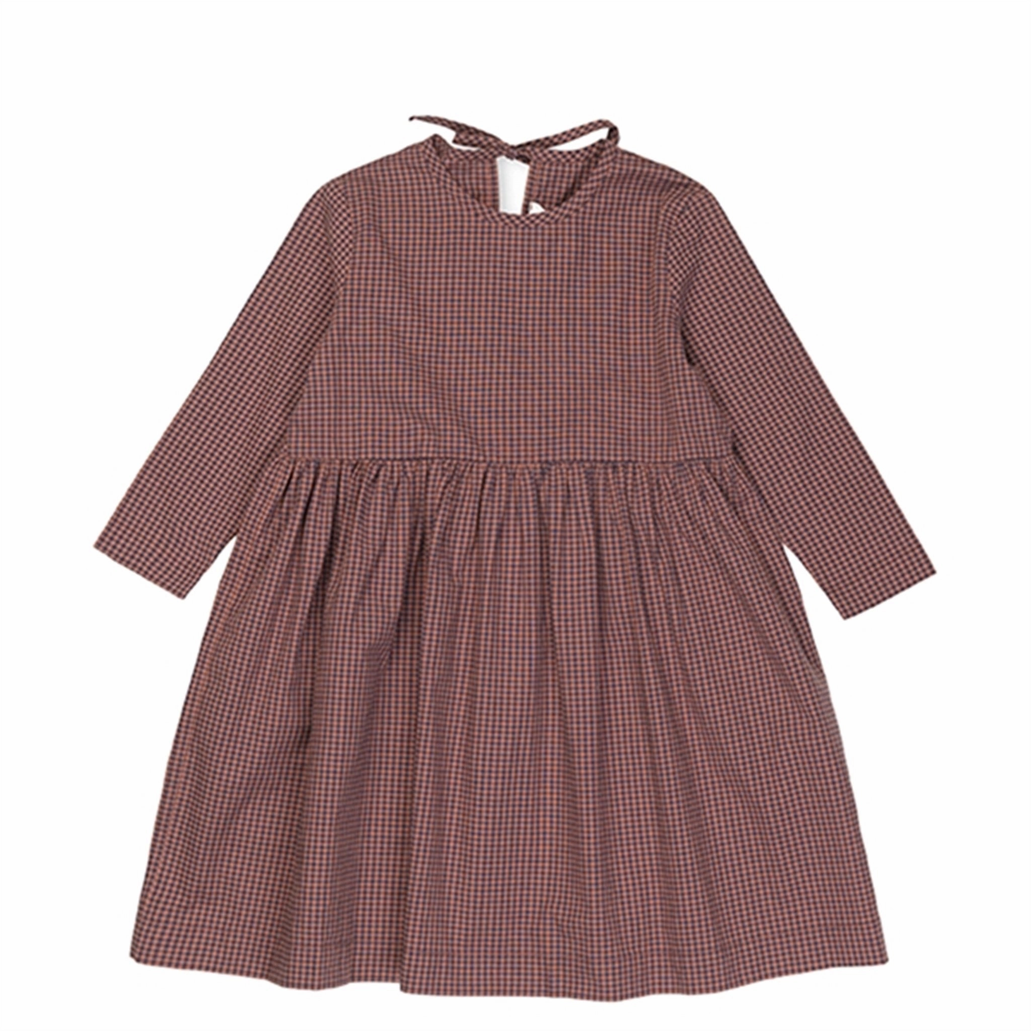 Versatile occasion dress lalaby Indigo Check Paloma Dress