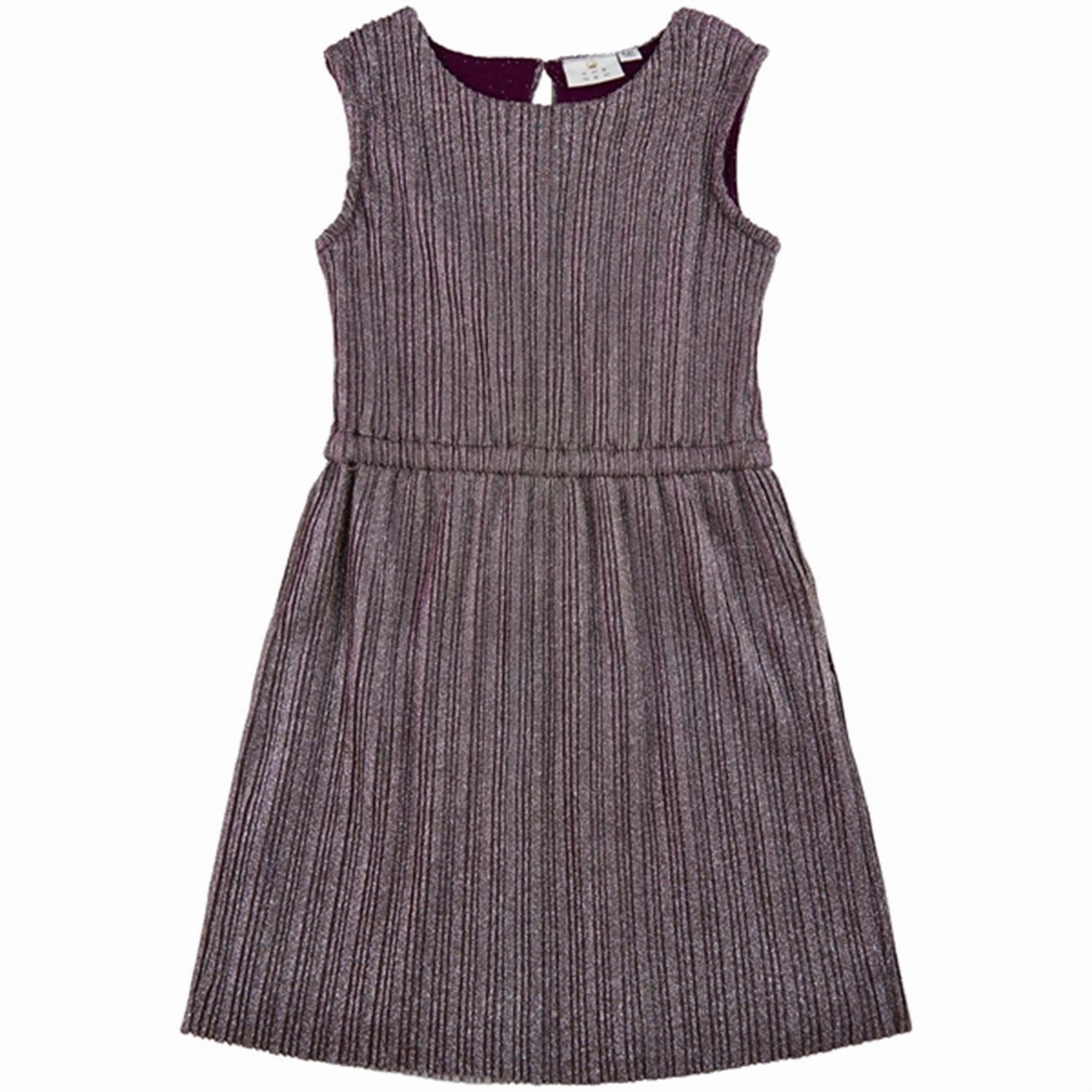 The New Cafe Au Lait Eviana Glitter Dress Smooth Detail