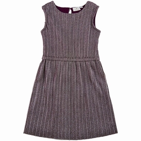 Hidden Pocket The New Cafe Au Lait Eviana Glitter Dress