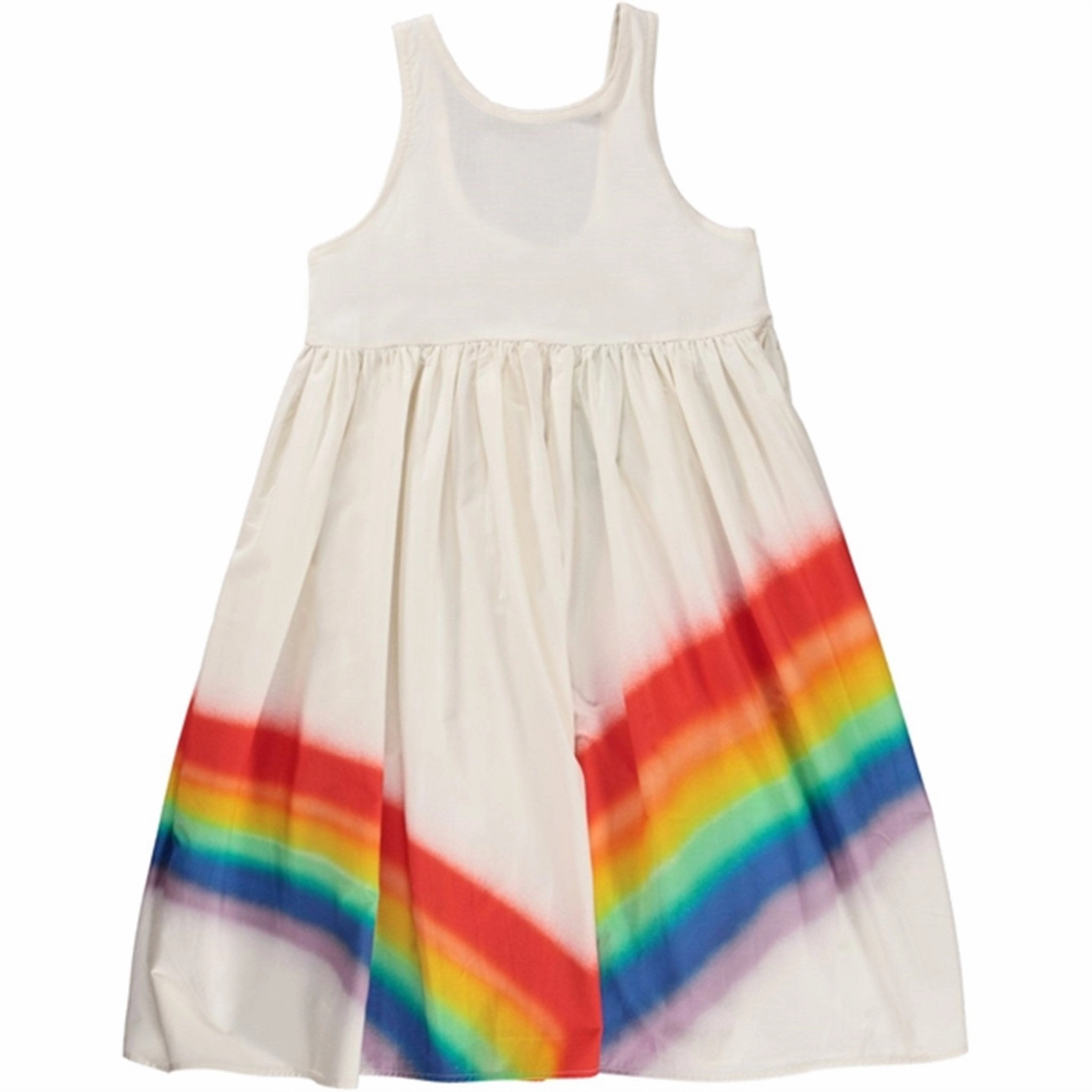Harmonious Layers Molo Rainbow Clover Dress