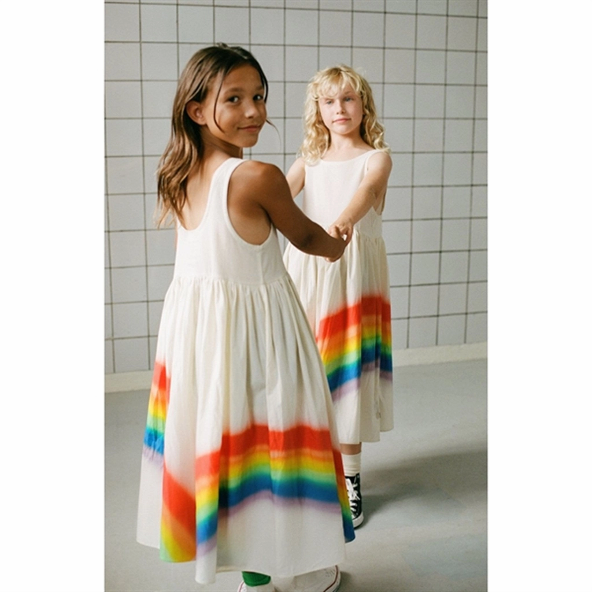 Molo Rainbow Clover Dress summer look