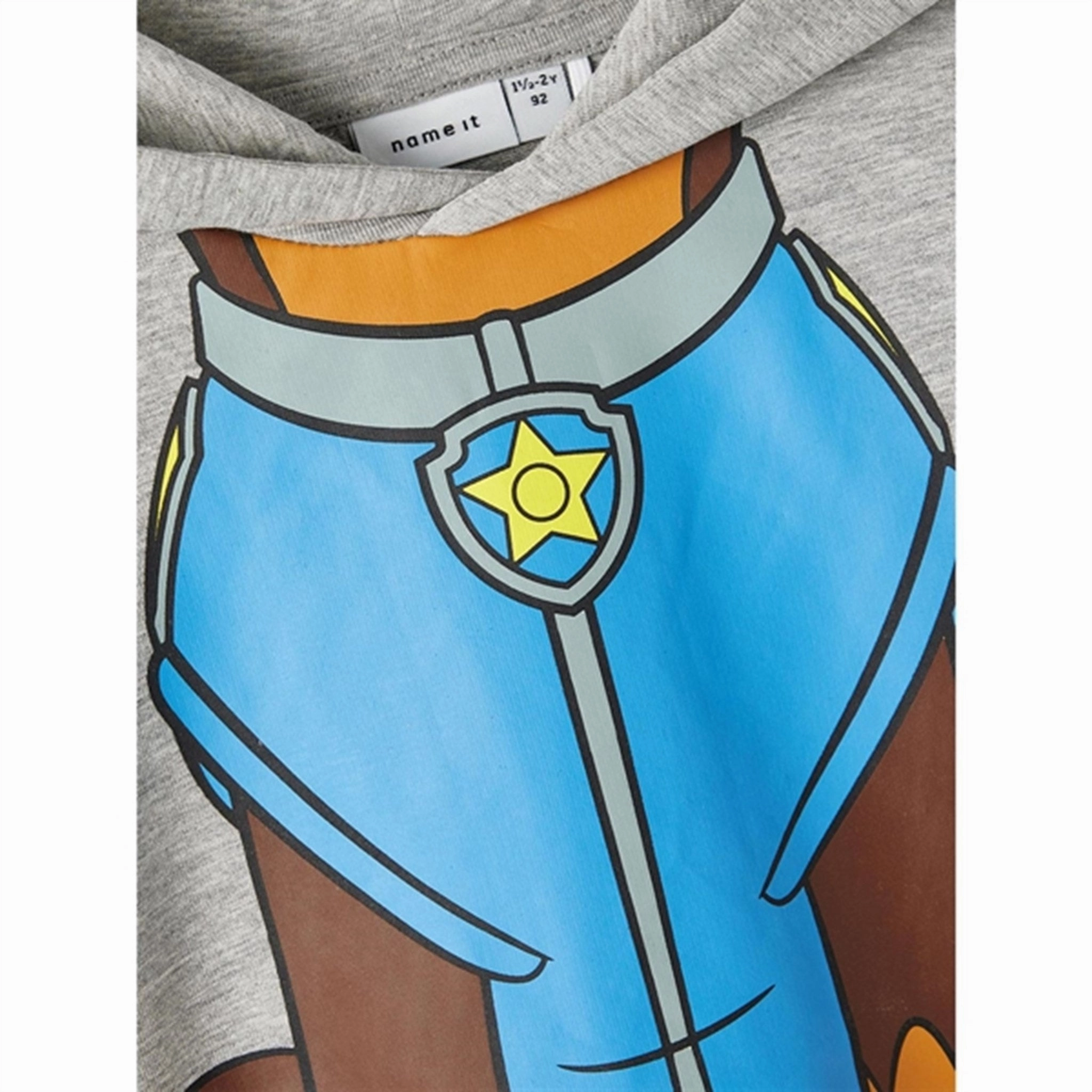 Name it Grey Melange Jatt Paw Patrol Hoodie Party casual