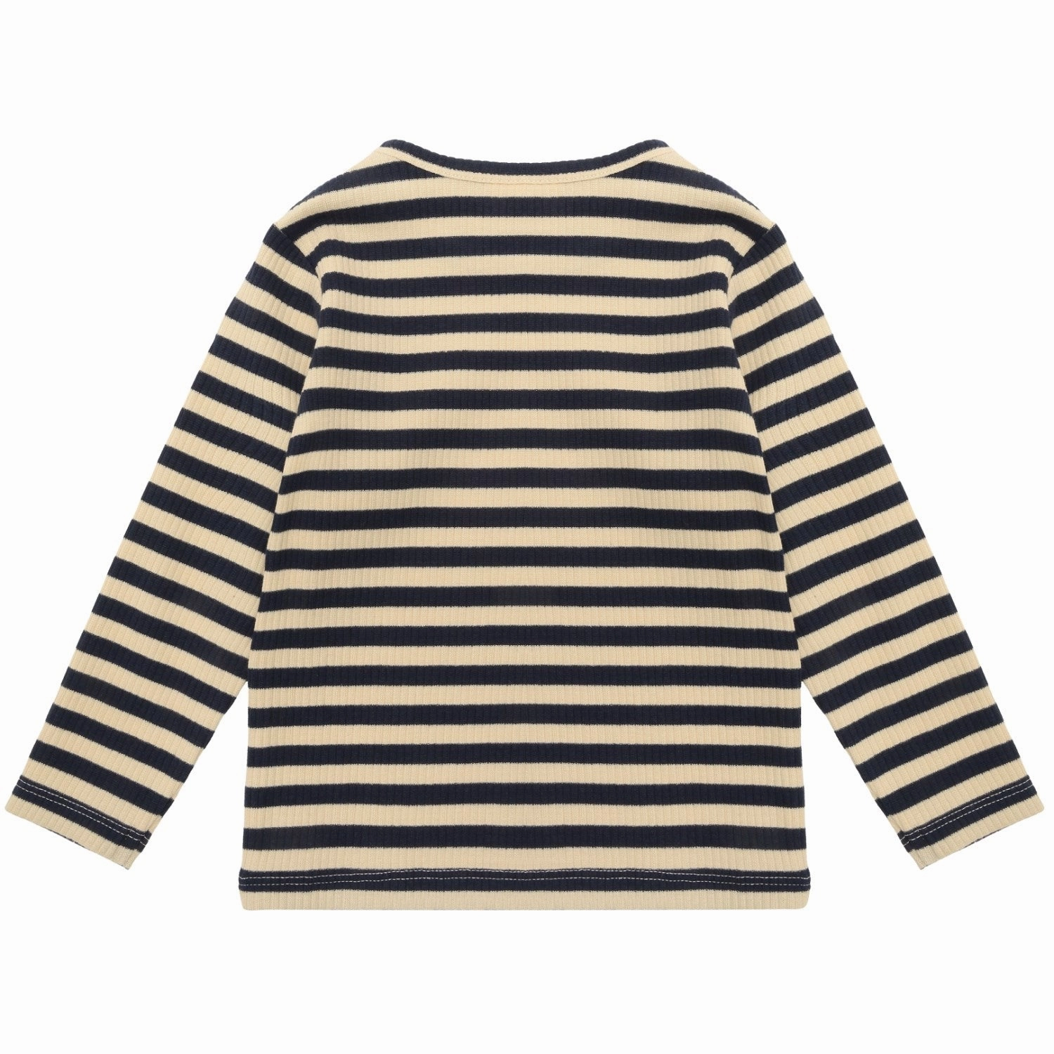 Holiday Travel Casual Hangout THE NEW Siblings Navy Blazer Fro Uni Rib Blouse