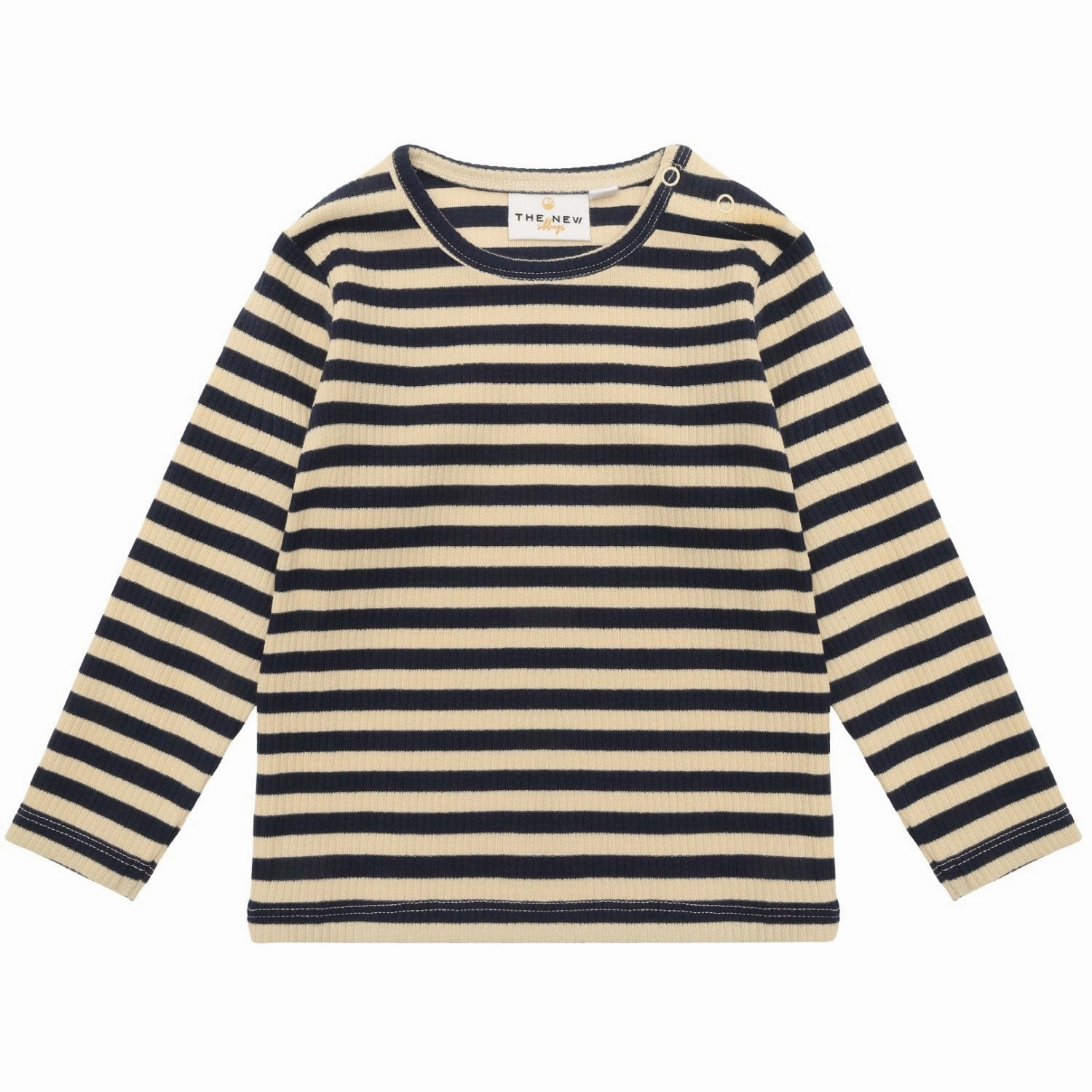 Lightweight Weave THE NEW Siblings Navy Blazer Fro Uni Rib Blouse