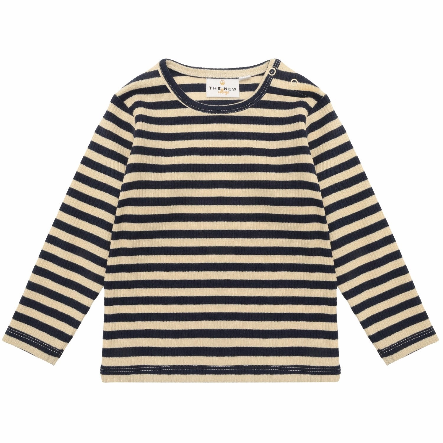 Edgy Fashion THE NEW Siblings Navy Blazer Fro Uni Rib Blouse