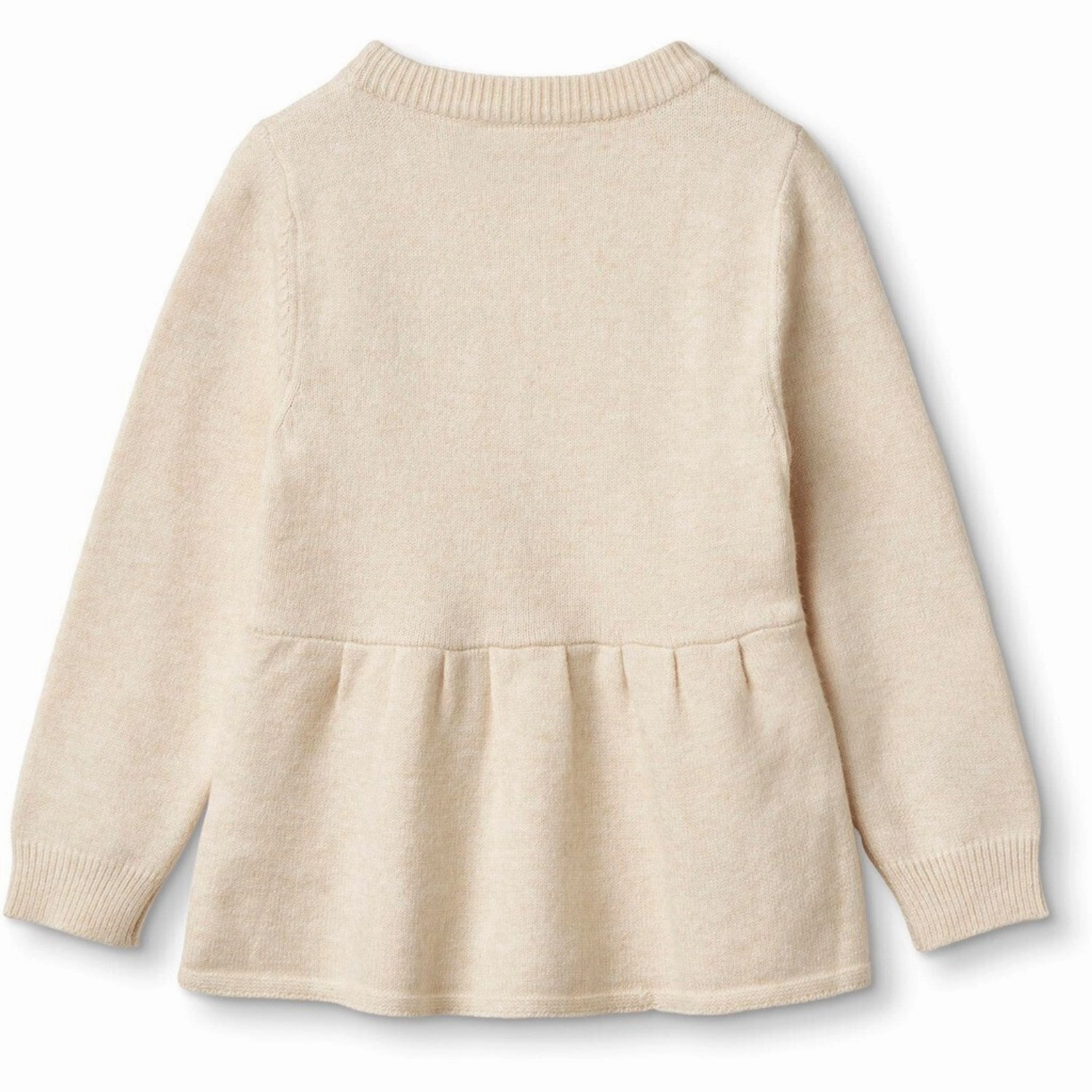 Fliink Sandshell Alon Owl Tee L/S Subtle pattern