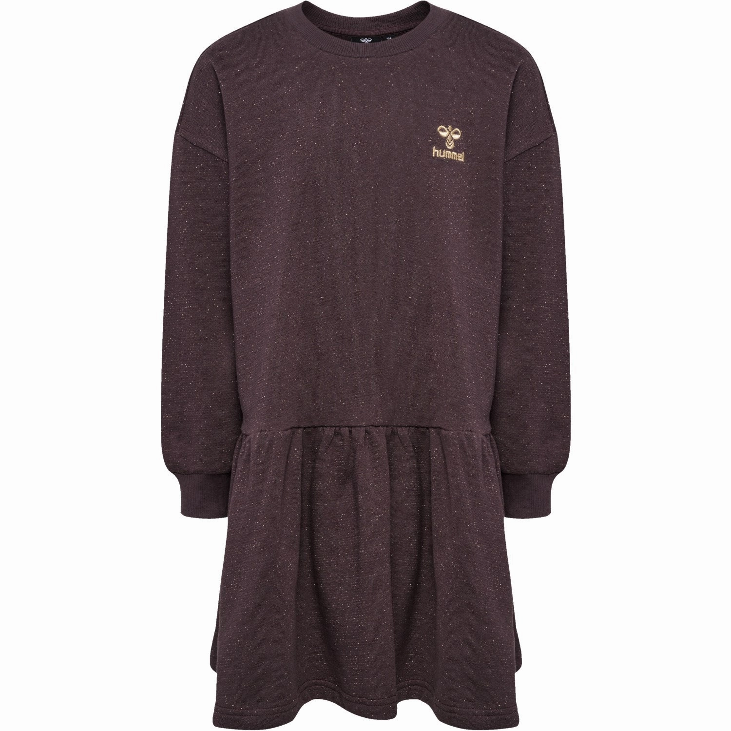 Hummel Raisin Carola Dress L/S Sharp Design Belted-Style