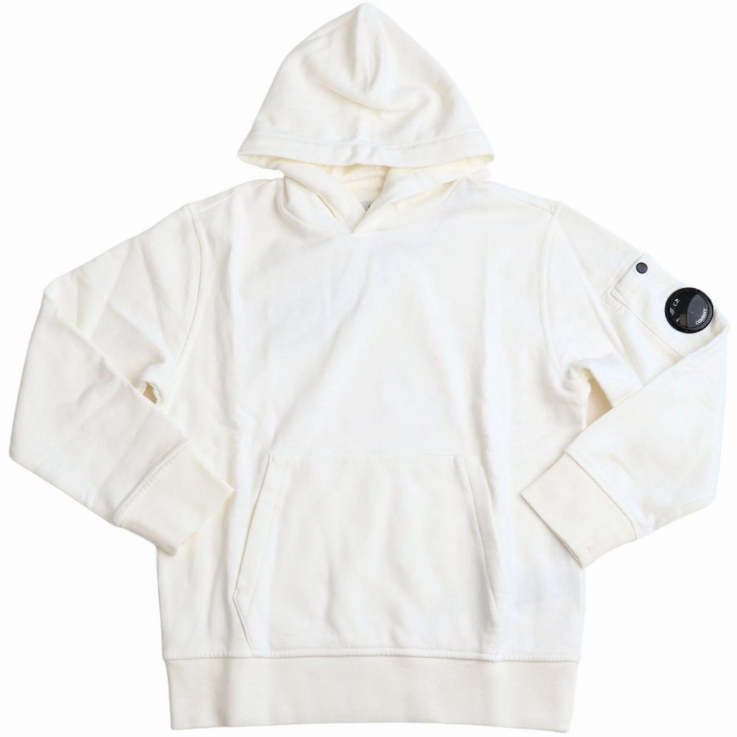 Squirrel like City Edge C.P. Company Gauze White Sweatshirt W/Hood