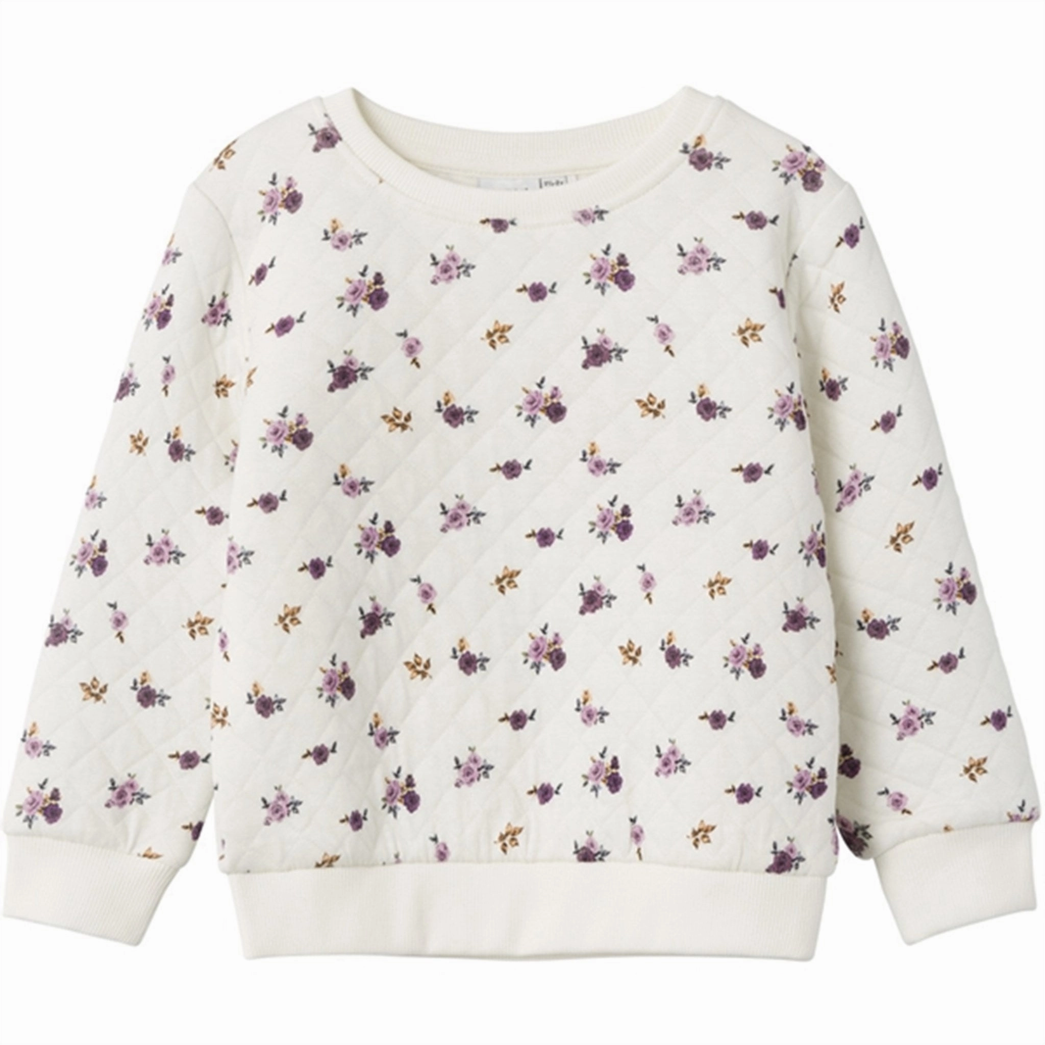 Double Stitched Seams Refined Aesthetic Name it Jet Stream Rayia Quilted Blouse