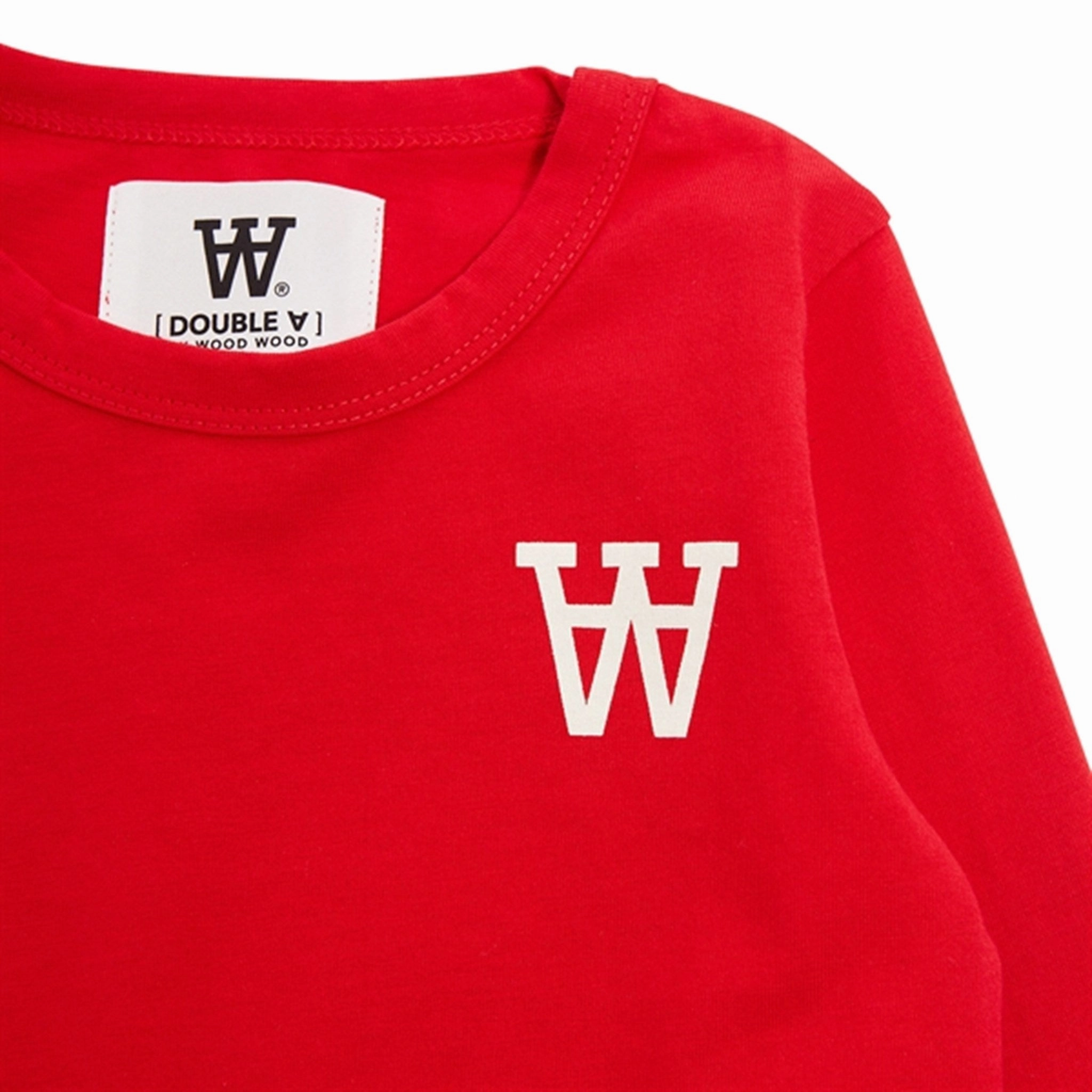 Wood Wood Apple Red Kim AA Blouse Metallic Finish Corporate Event