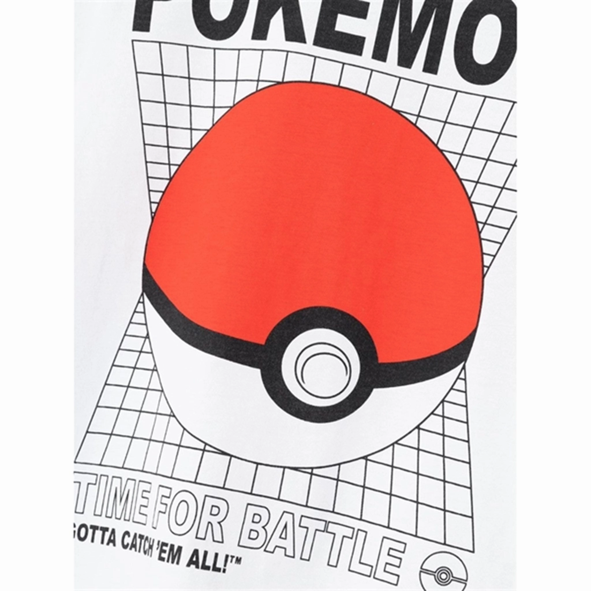 Name it Bright White Maniander Pokemon T-Shirt Noos Sporty Style