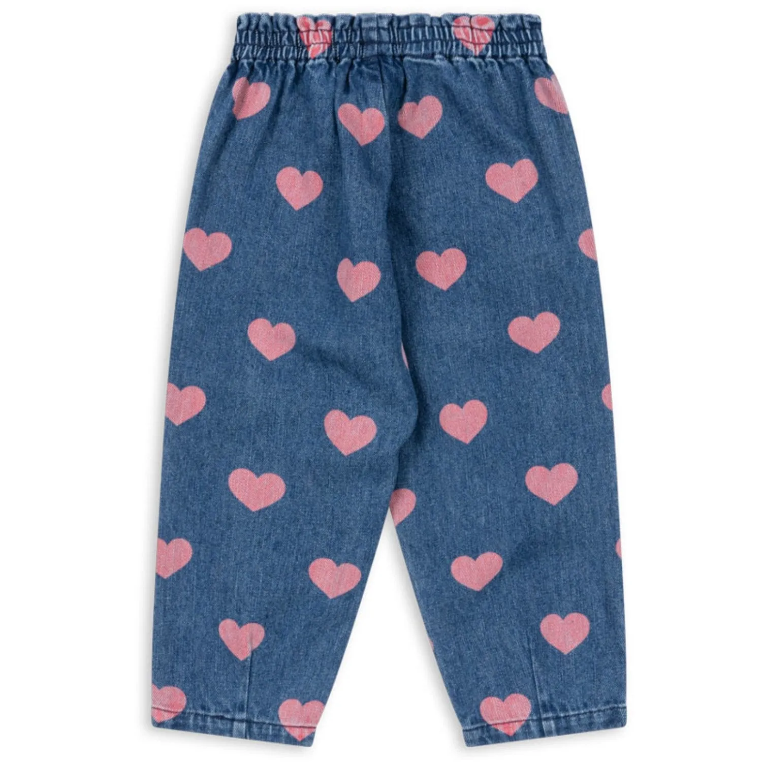 Konges Sl?jd Bon Coeur Pink Magot Frill Pants Gots Neutral Casual Streetwear Fan