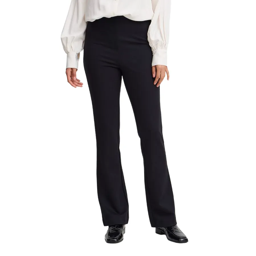 Flexible Durability b.young pantalone da donna a zampa Byparrin 20815349 200451 nero