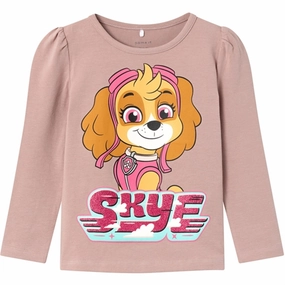 Name it Deauville Mauve Judit Paw Patrol Blouse Ribbed Trim