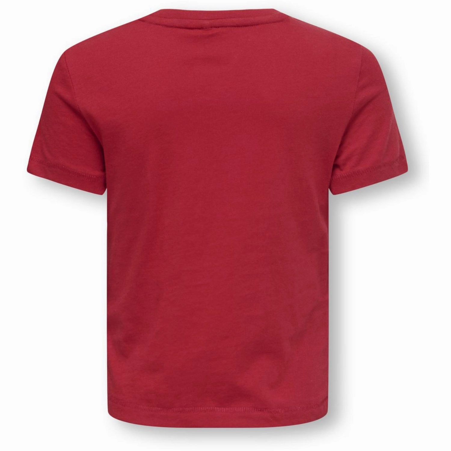 Kids ONLY MINI Equestrian Red Varsity Kmgcandy Life S/S Reg Printed Tee Jrs Trendy popularity Office Casual