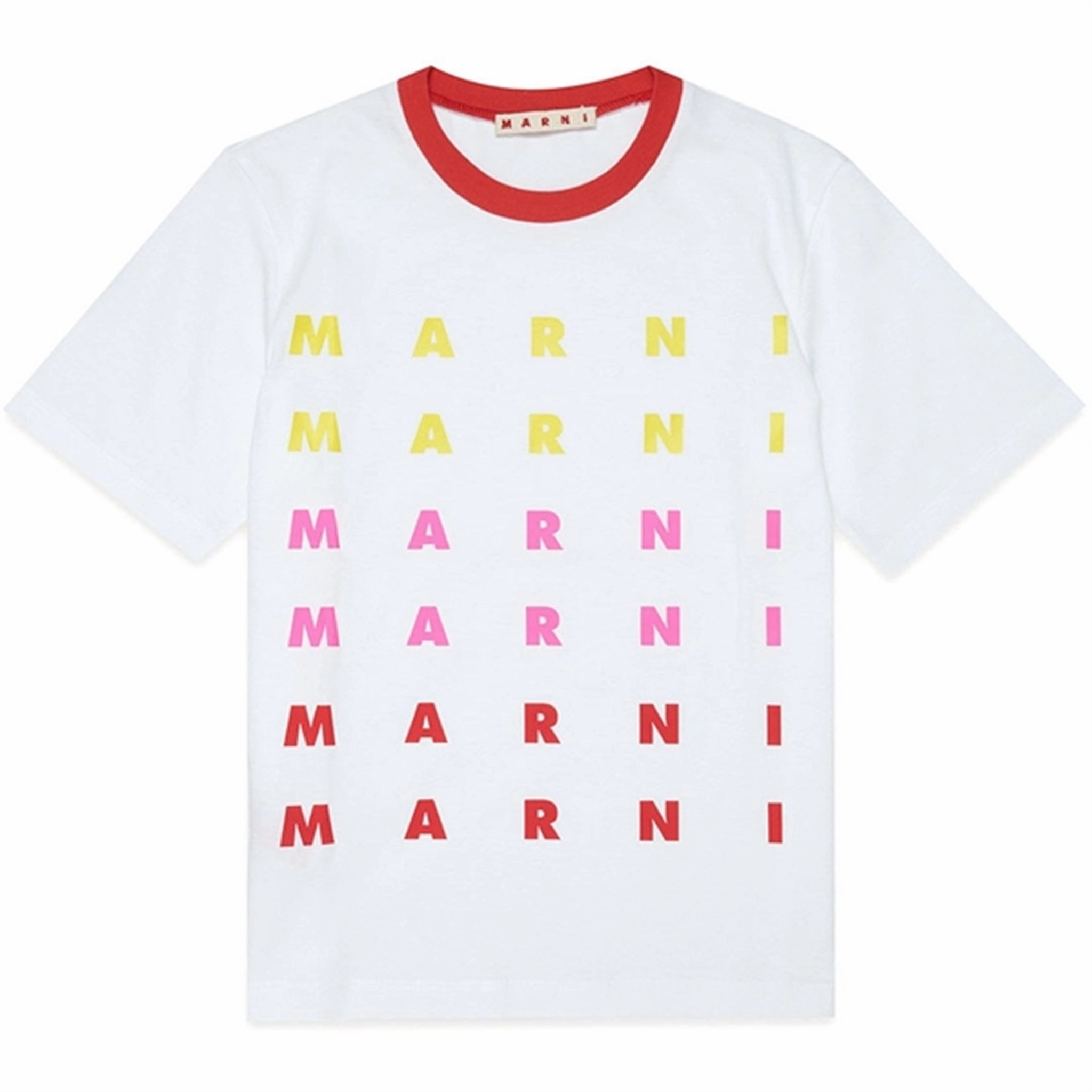 Active Trend Look Marni White Logo T-shirt