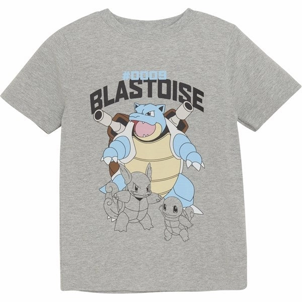 Fresh Comfort Style Minymo Grey Melange T-shirt