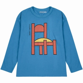 Bobo Choses Blue Chair T-Shirt Multi Pocket Utility