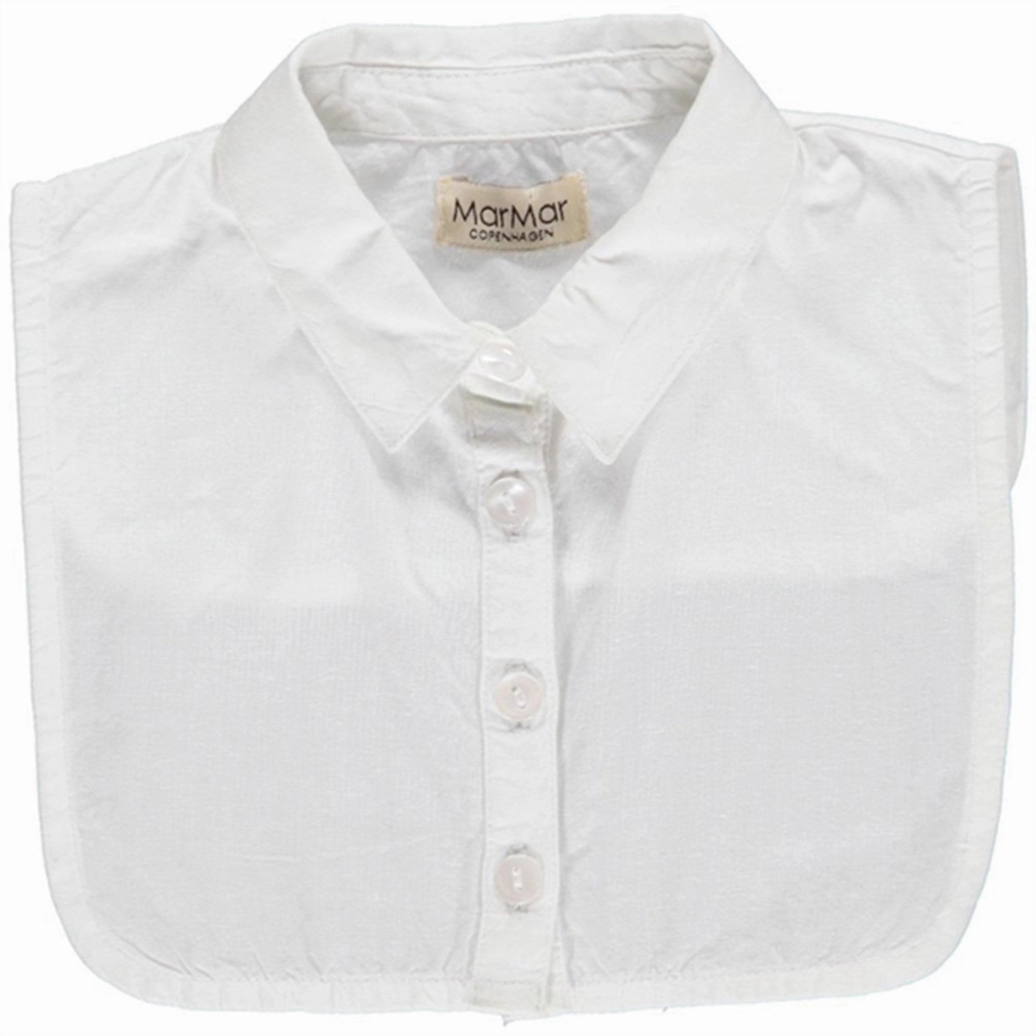 MarMar White Andy Shirt Accessories Soft Texture Mesh Insert