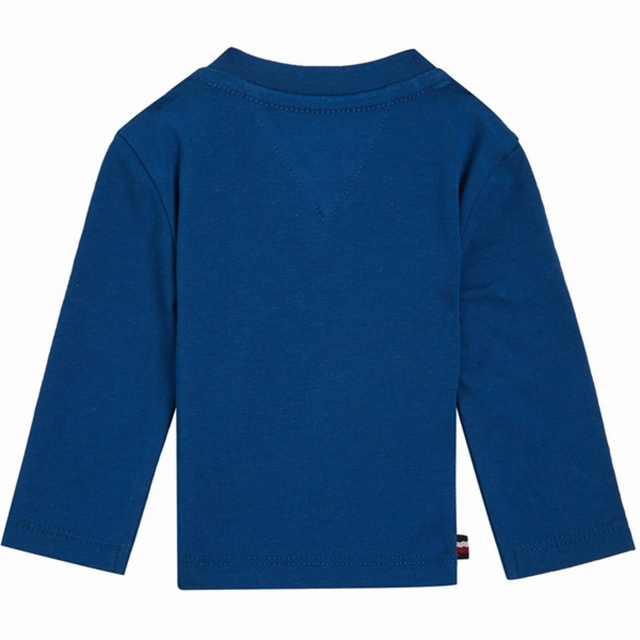 Tommy Hilfiger Baby Flag Blouse Deep Indigo Relaxed Comfort Ergonomic Back Panel