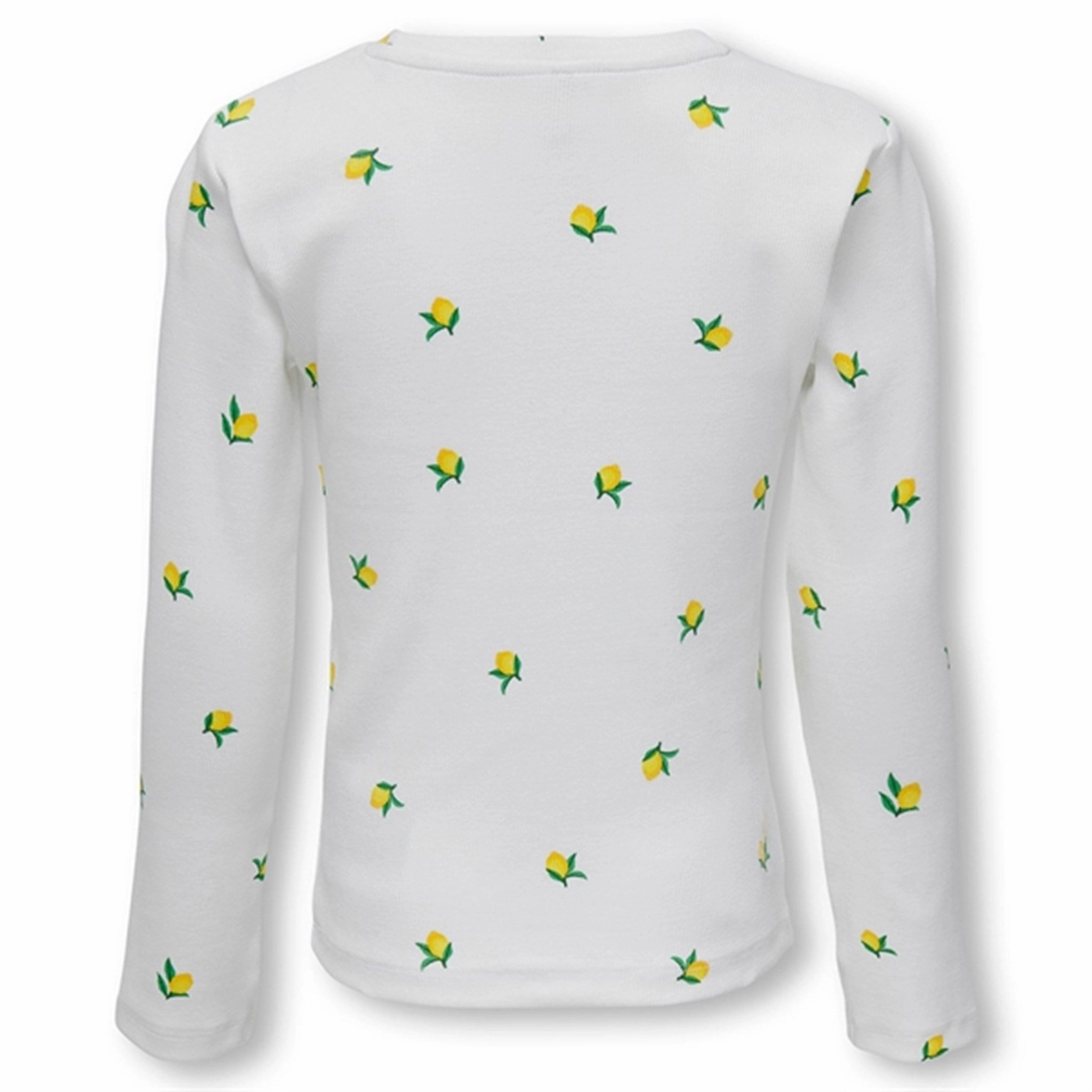 First Date Chic Appearance Kids ONLY Cloud Dancer Fenja AOP Blouse