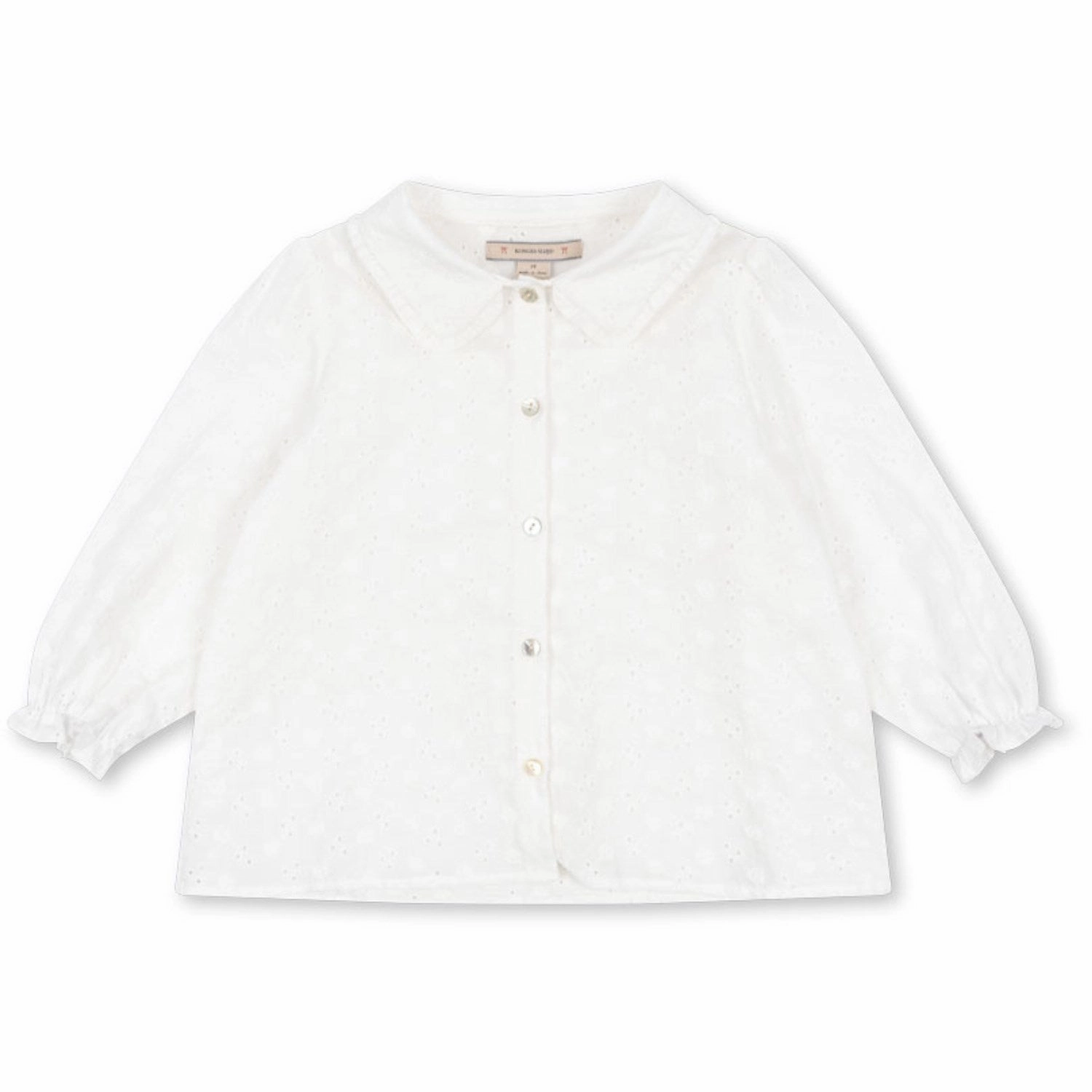 Konges Sl?jd Optic White Lacey Collar Shirt Cocktail Party