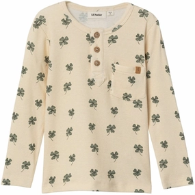 Durable Texture Personalized Touch Lil'Atelier Wood Ash Geo Slim Blouse