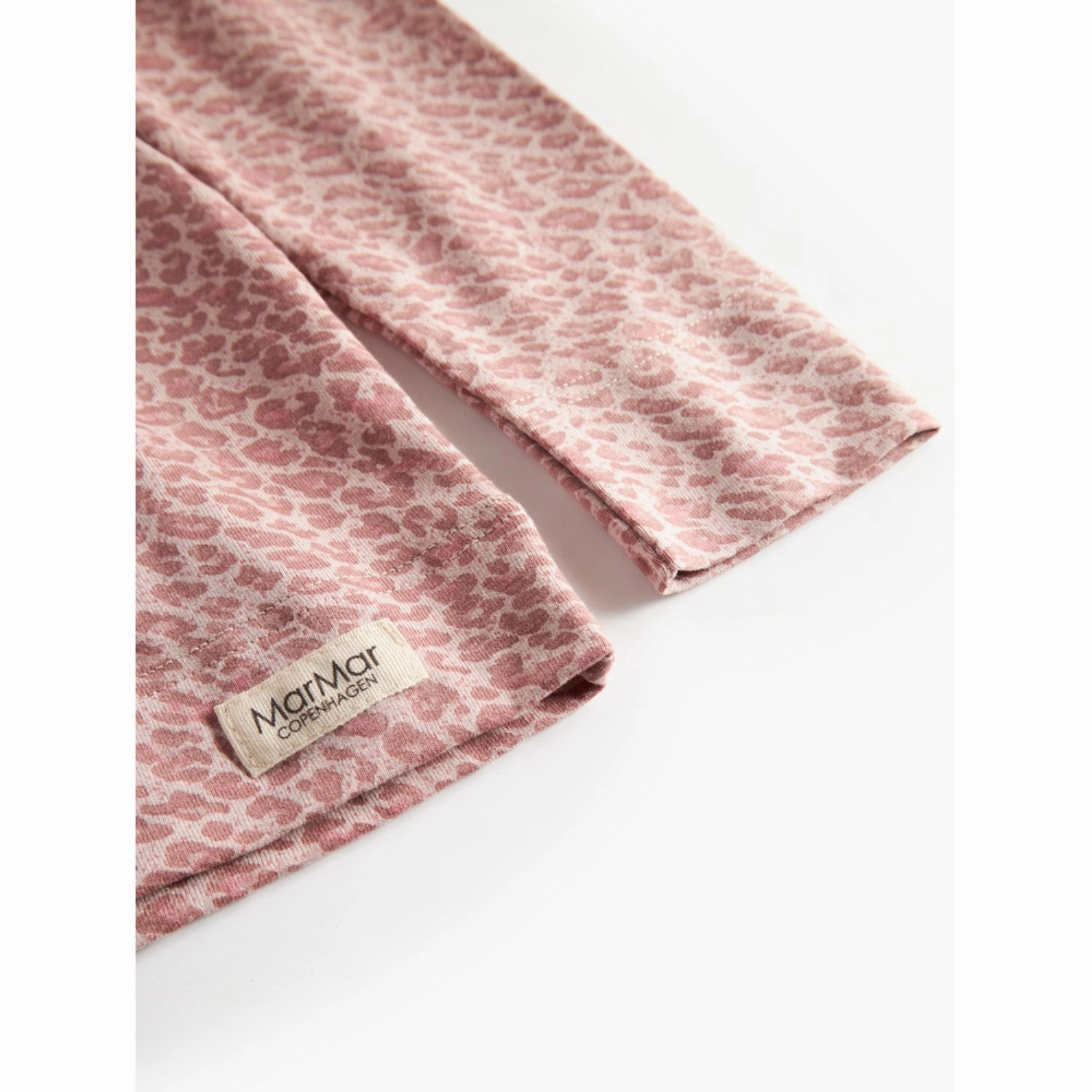 MarMar Leopard Rose Dust Leo Leo Blouse Evening Elegance Hooded Neckline