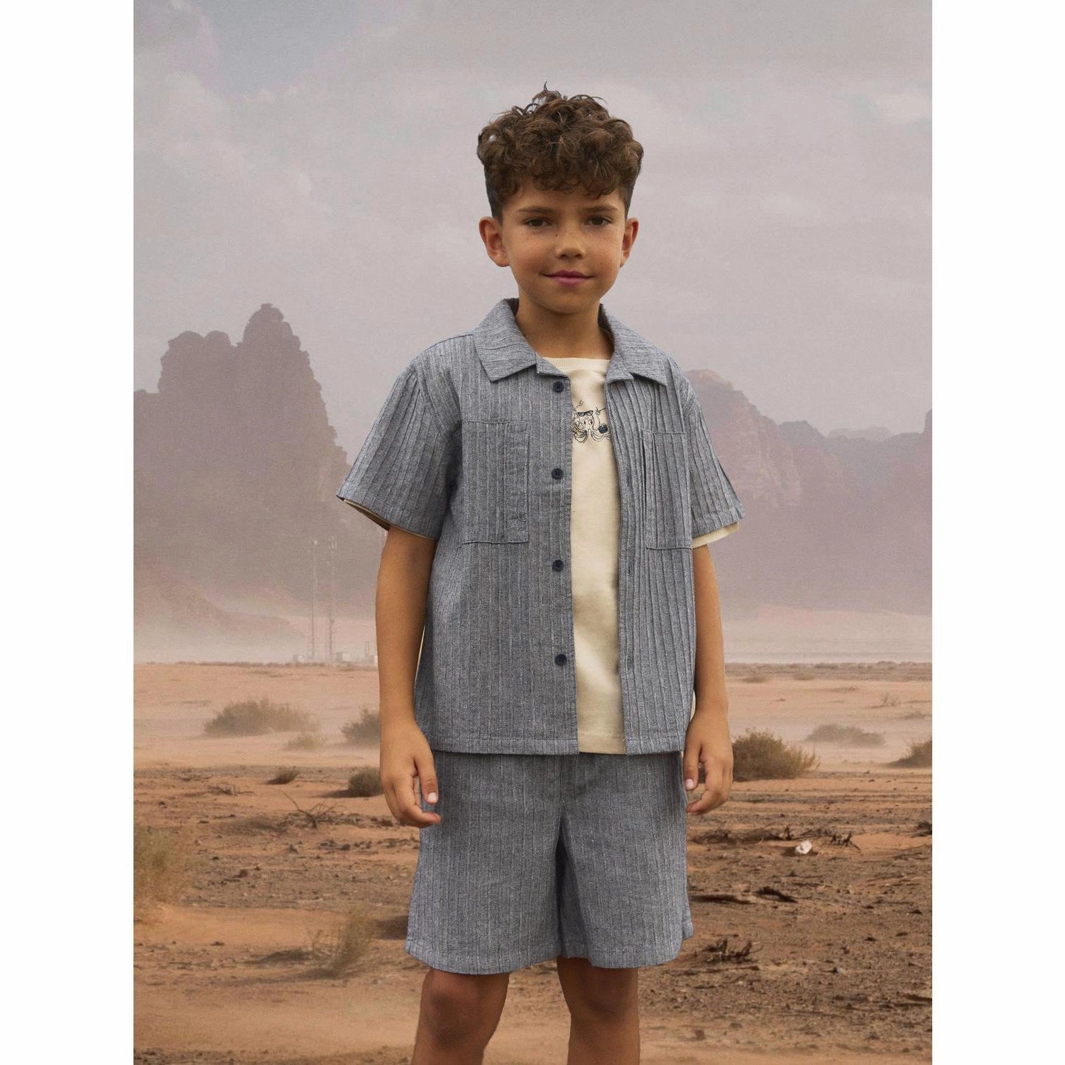 Youthful Style Name It Navy Blazer Hekarl Regular Shirt