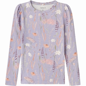 Weekend Adventure High Density Weave Name it Heirloom Lilac Beate Blouse