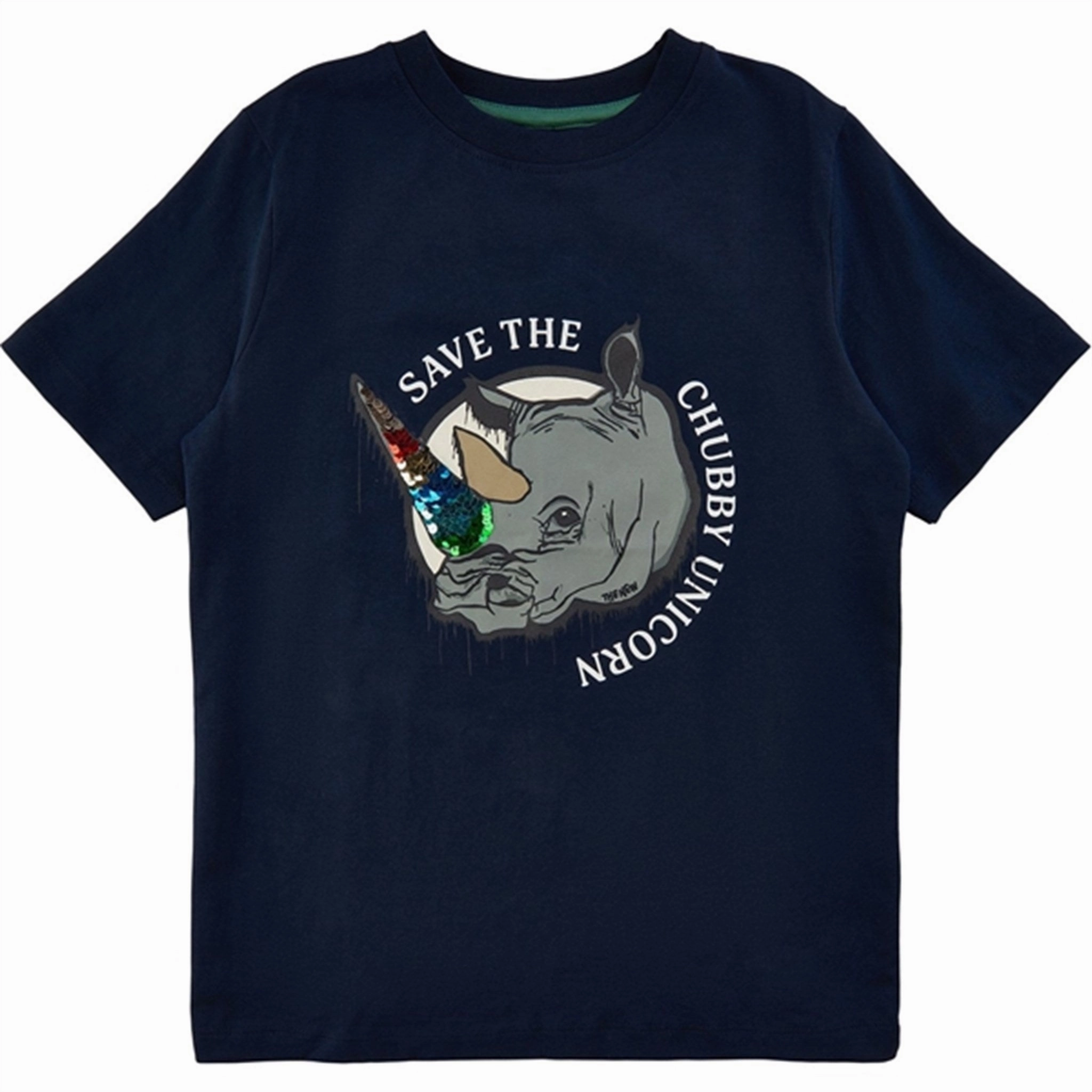 Ribbed Collar Trim Classic Trend Look THE NEW Navy Blazer Fonso T-shirt