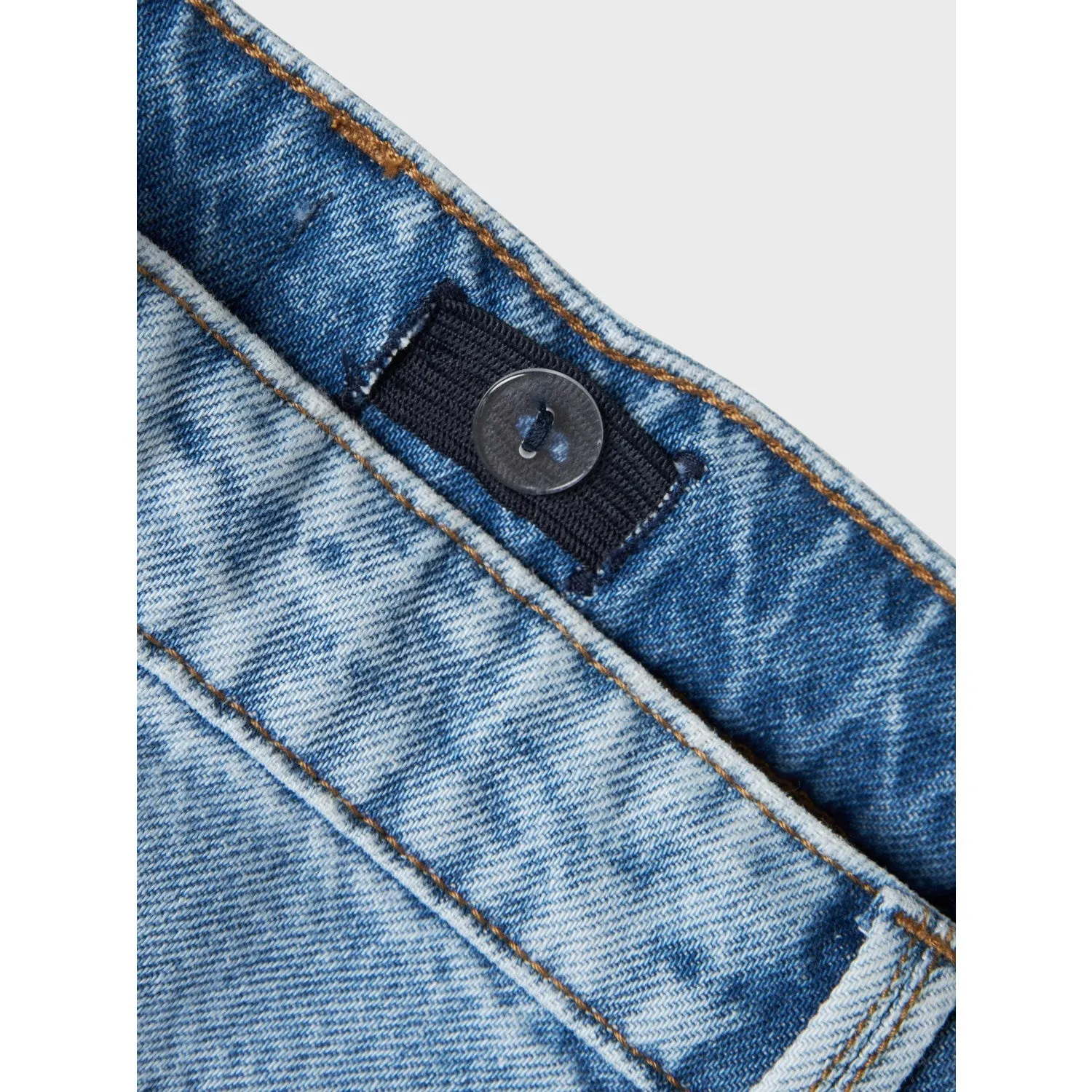 Fade Resistant Wash High Quality Holiday Vibes Winter Warmth Name It Light Blue Denim Rose Wide Cargo Jeans